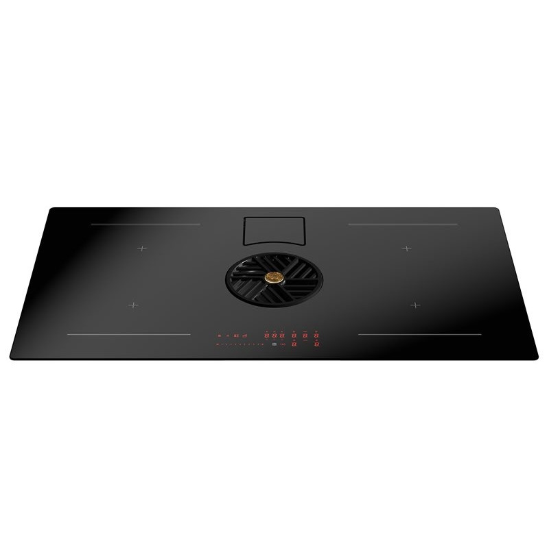 Bertazzoni P804ICH2M30NC Piano Cottura Nero Superficie Piana 80 Cm Piano Cottura A Induzione 4 Fornello(i)