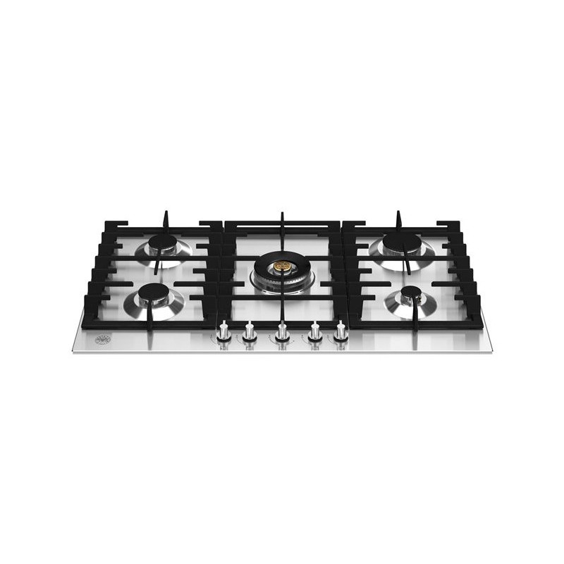 Bertazzoni P905CMODX Piano Cottura Bianco Da Incasso 90 Cm Gas 5 Fornello(i)