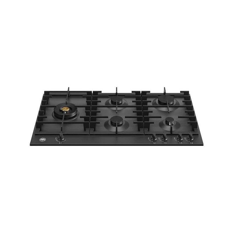 Bertazzoni P905LMODNE piano cottura Nero Bianco Da incasso 90 cm Gas 5 Fornello(i)