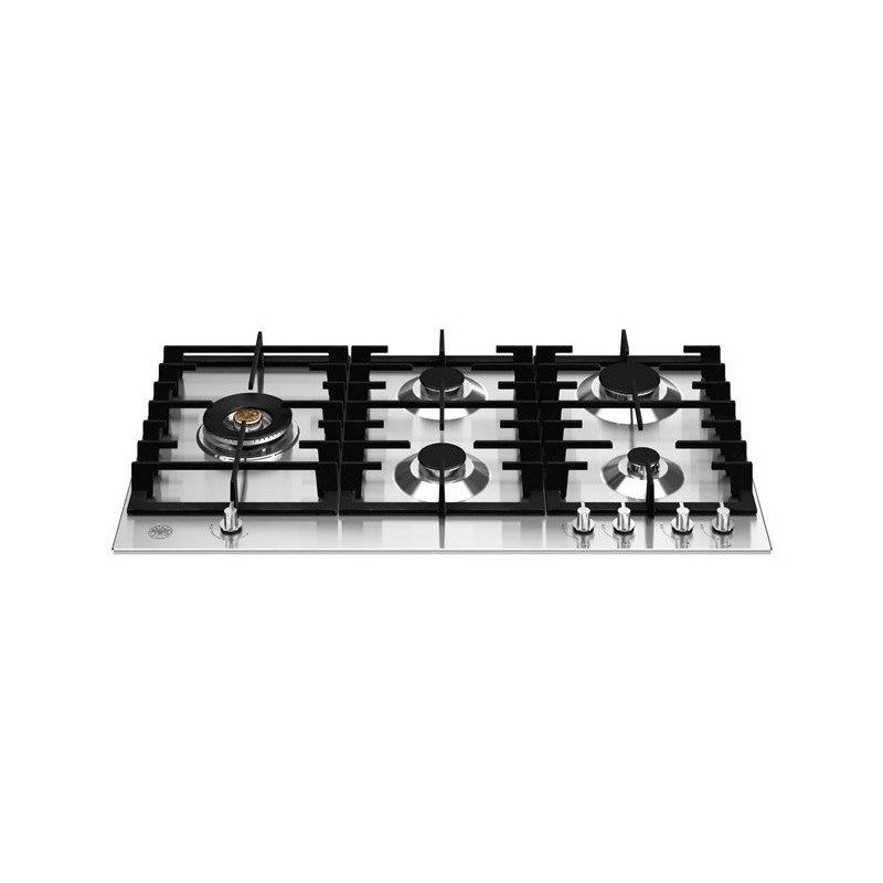 Bertazzoni P905LMODX piano cottura Bianco Da incasso 90 cm Gas 5 Fornello(i)