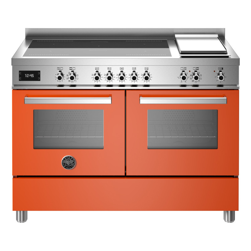 Bertazzoni PRO125I2EART Cucina Elettrico Piano Cottura A Induzione Arancione Acciaio Inox A