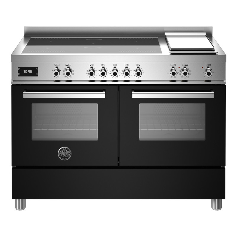 Bertazzoni PRO125I2ENET cucina Elettrico Piano cottura a induzione Nero Acciaio inox A