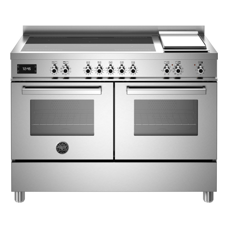 Bertazzoni PRO125I2EXT Cucina Elettrico Piano Cottura A Induzione Acciaio Inox A