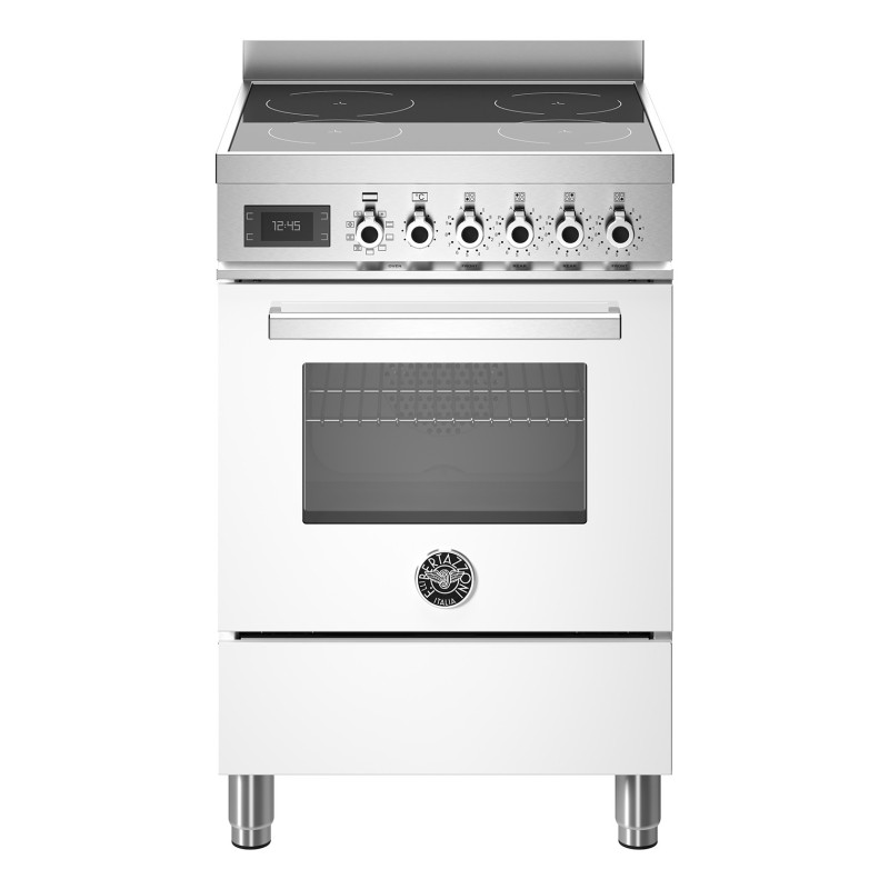 Bertazzoni PRO64I1EBIT Cucina Elettrico Piano cottura a induzione Acciaio inox Bianco A