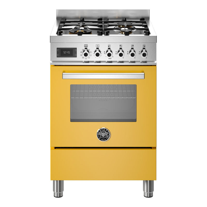 Bertazzoni PRO64L1EGIT Cucina Elettrico Gas Giallo A