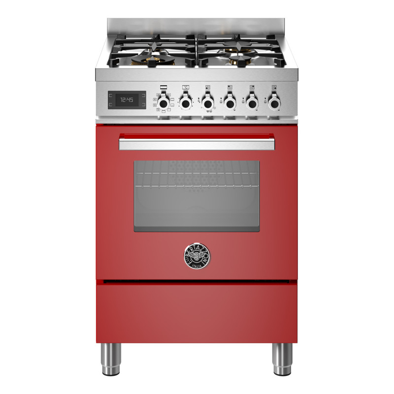 Bertazzoni PRO64L1EROT Cucina Elettrico Gas Rosso A