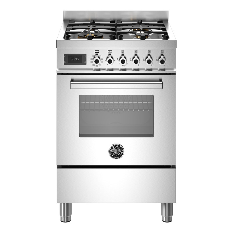 Bertazzoni PRO64L1EXT Cucina Elettrico Gas Acciaio Inox A