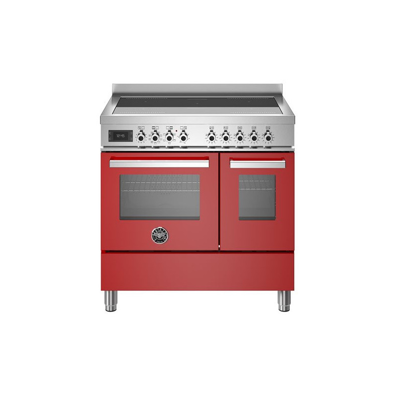 Bertazzoni PRO95I2EROT cucina Elettrico Piano cottura a induzione Rosso A