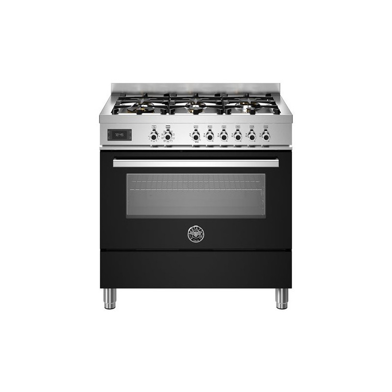 Bertazzoni PRO96L1ENET cucina Elettrico Gas Nero A