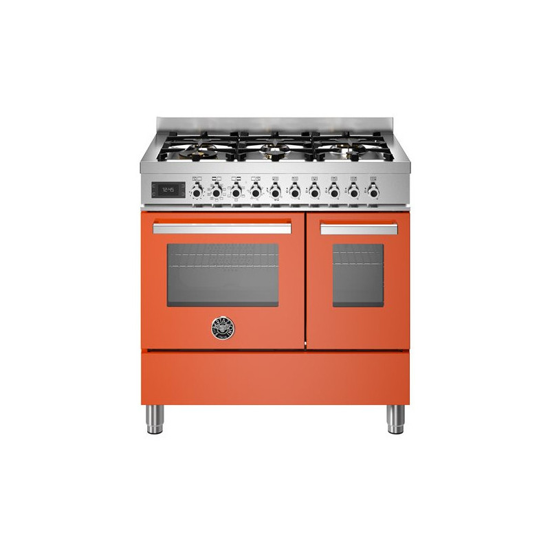 Bertazzoni PRO96L2EART cucina Elettrico Gas Arancione A