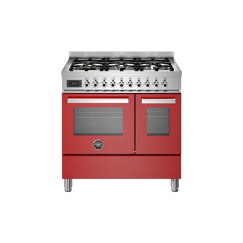 Bertazzoni PRO96L2EROT Cucina Elettrico Gas Rosso A