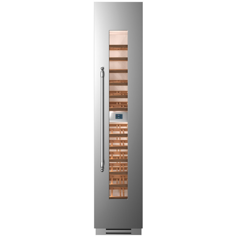 Bertazzoni WC455BRX2T cantina vino Cantinetta vino con compressore Da incasso Acciaio inox 52 bottiglia/bottiglie