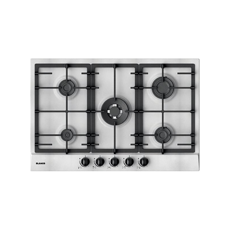 BLANCO 1047143 Piano cottura gas Exclusive 7x5-5 75cm 5 fuochi - bianco