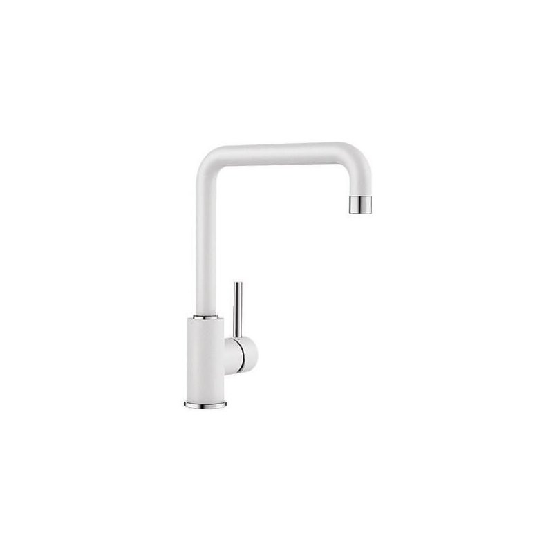 BLANCO 1523107 MISCELATORE MILI Canna Alta Girevole Flessibile 350 Mm Bianco