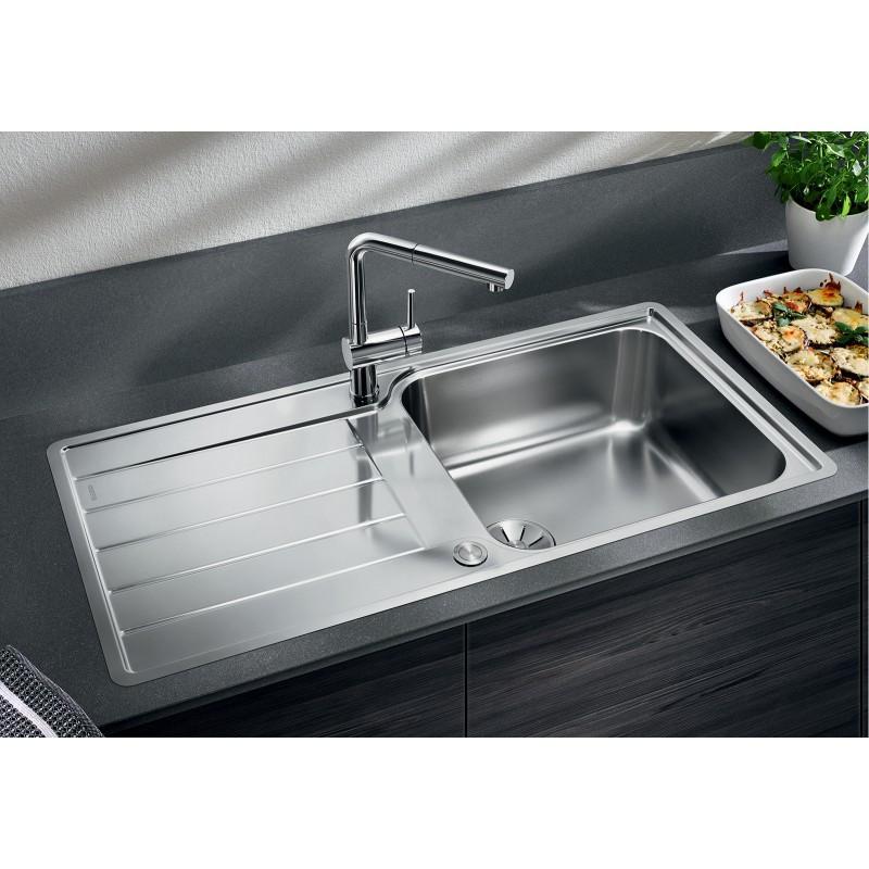 BLANCO 1525327 Lavello CLASSIMO XL 6 S-IF 1 Vasca+gocciolatoio 100x50cm Reversibile Acciaio Inox