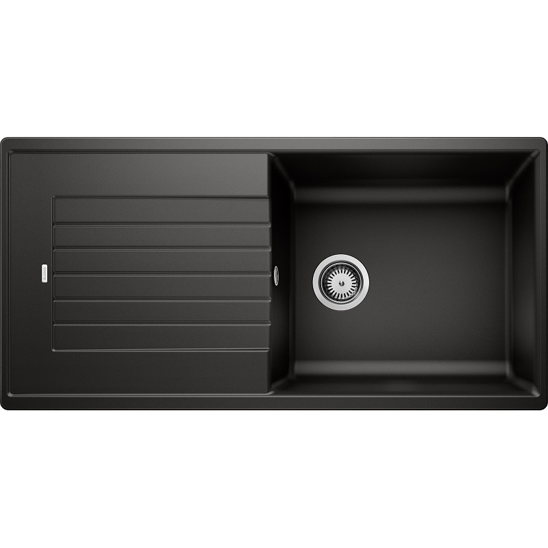 BLANCO 1526024 LAVELLO ZIA XL 6 S  1 vasca+gocciolatoio dimensione 1000x500 mm silgranit  nero