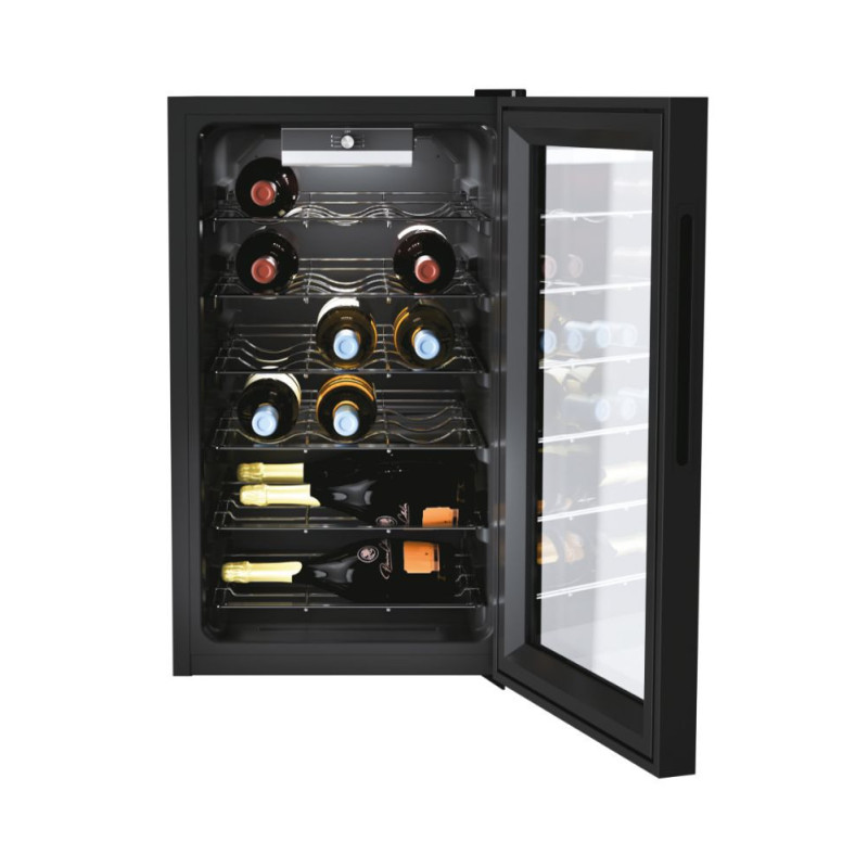 Candy CWC 021 M/NF Cantinetta Vino Con Compressore Libera Installazione Nero 21 Bottiglia/bottiglie