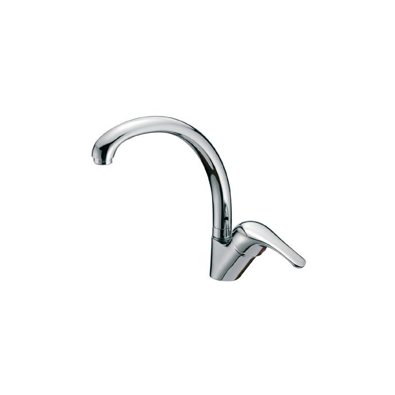 CROLLA 1420.CR Miscelatore Monocomando Canna Alta Cromo