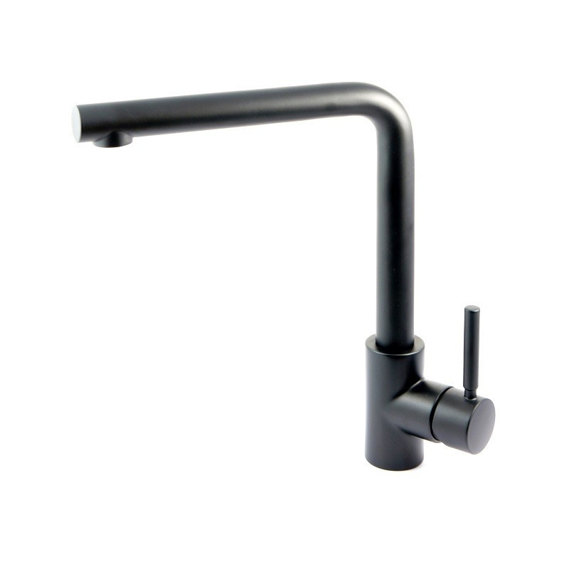 CROLLA 7730.TNO Miscelatore monocomando canna alta Nero opaco