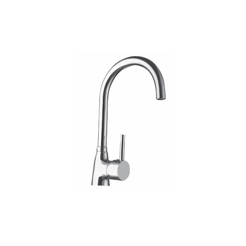 CROLLA 8370.CR Miscelatore Monocomando Canna Alta Cromo