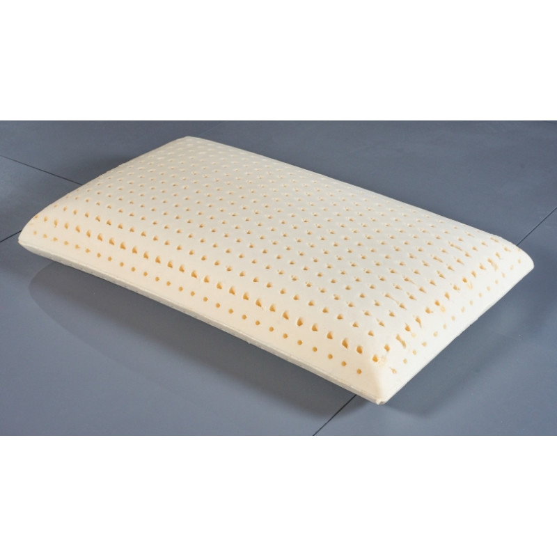 Cuscino LATTEX AIR Guanciale In Lattice Traspirante Jersey Cotone Anallergico