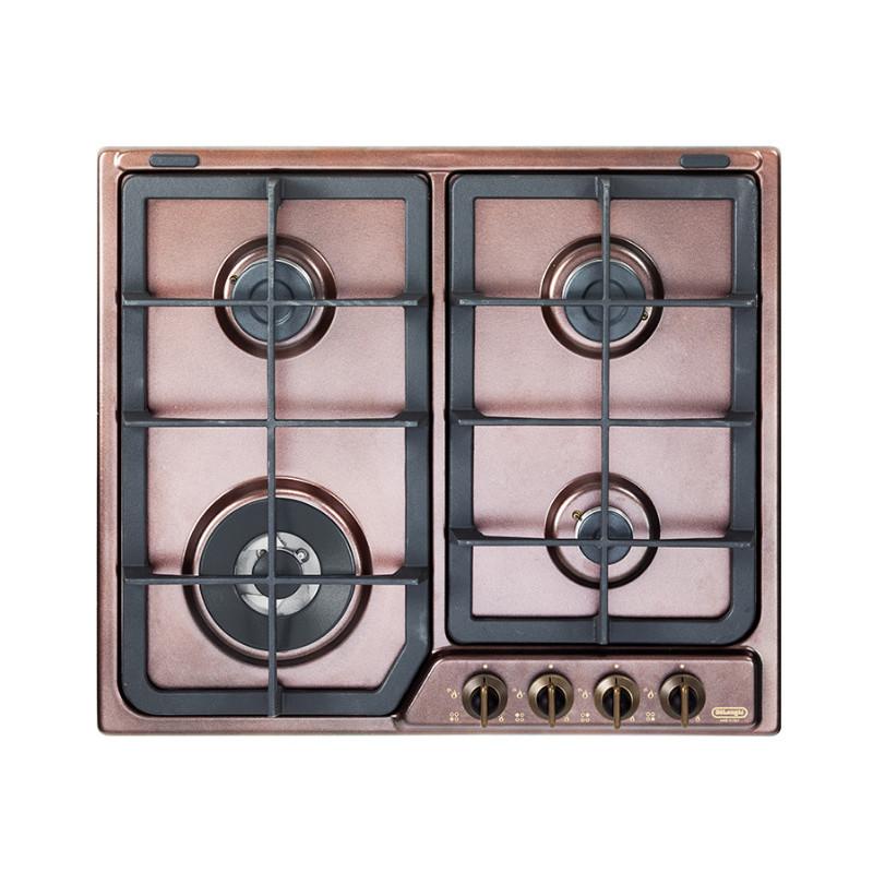 De’Longhi ROF 46 PRO piano cottura Rame Da incasso 60 cm Gas 4 Fornello(i)
