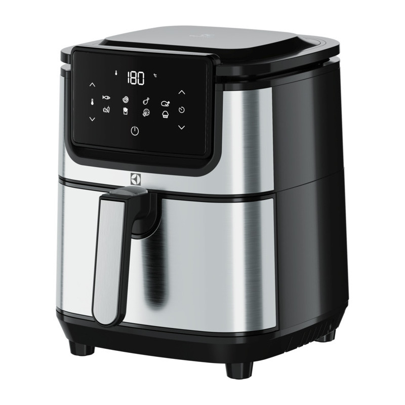 Electrolux E6AF1-4ST Singolo 3 5 L Indipendente 1500 W Friggitrice ad aria calda Nero Acciaio inox
