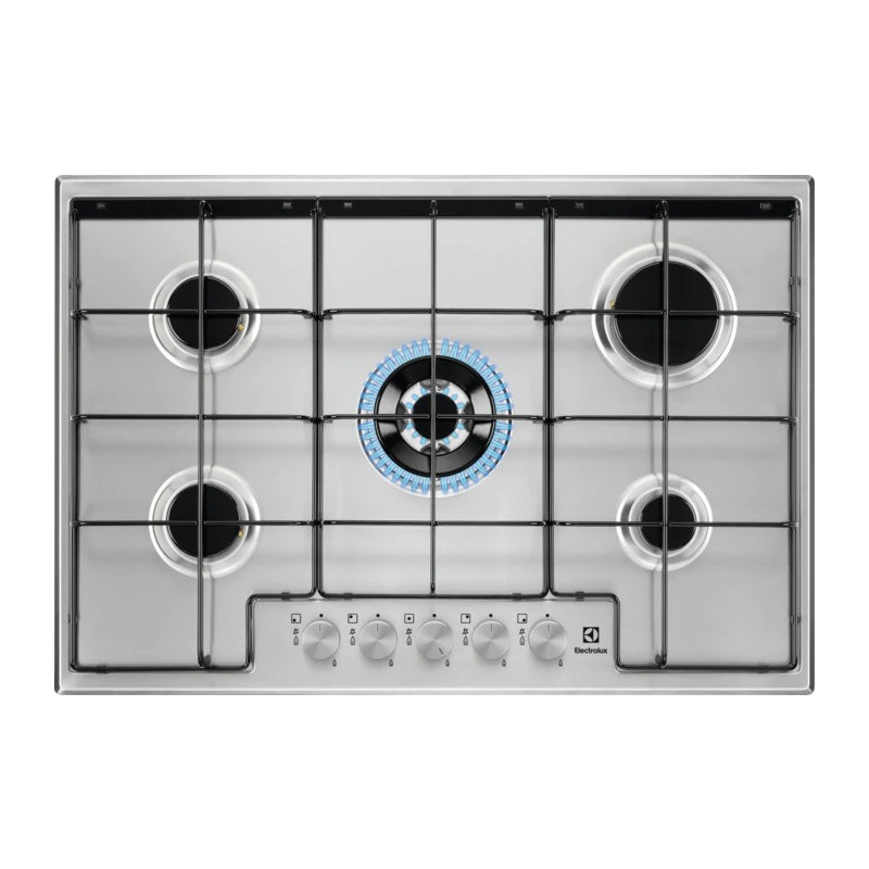 Electrolux EGS7534X Acciaio Inox Da Incasso 74.5 Cm Gas 5 Fornello(i)