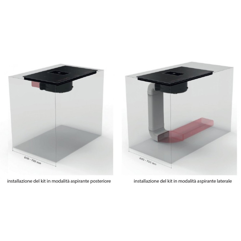 Faber 112.0540.782 Kit Installazione Galileo Mod. Aspirante