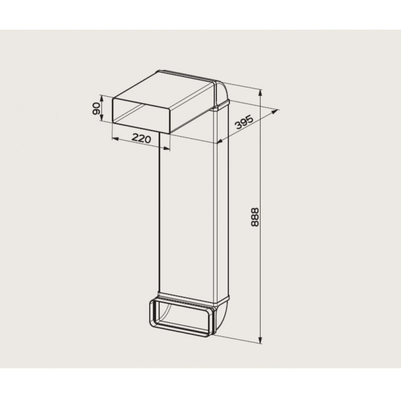 Faber 112.0540.782 Kit Installazione Galileo Mod. Aspirante