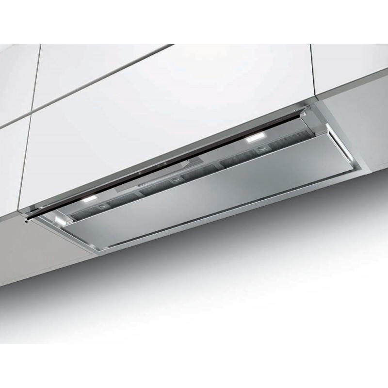 Faber 305.0615.688 IN-NOVA AIR A120 Dream Cappa Ad Incasso Cm. 90 - Inox/vetro Nero