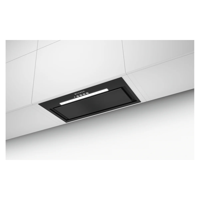 FABER 305.0665.355 Cappa Aspirante Ad Incasso INKA LUX EVO BK MATT A52  620 M³/h Classe B  nero Opaco