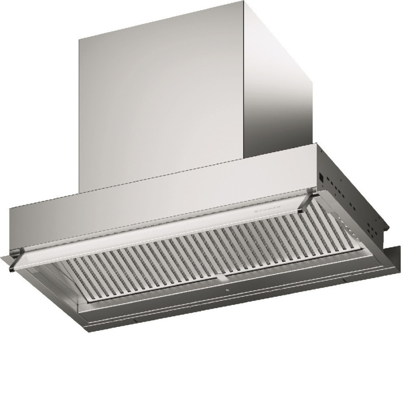 FABER 305.0703.268 Cappa Aspirante Ad Incasso IN-NOVA DRIP LITE A75 670 M³/h Classe B Acciaio Inox Con Veletta Bianca