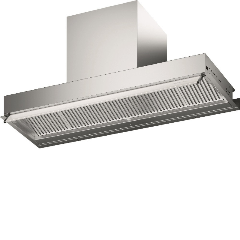 FABER 305.0703.270 Cappa Aspirante Ad Incasso IN-NOVA DRIP LITE A90 670 M³/h Classe B Acciaio Inox Con Veletta Bianca