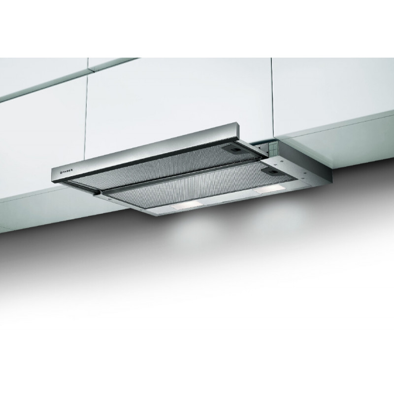 FABER 315.0635.133 Cappa Cucina Aspirante Sottopensile FLEXA NG HIP AM/X A60 420m3/h Acciaio Inox