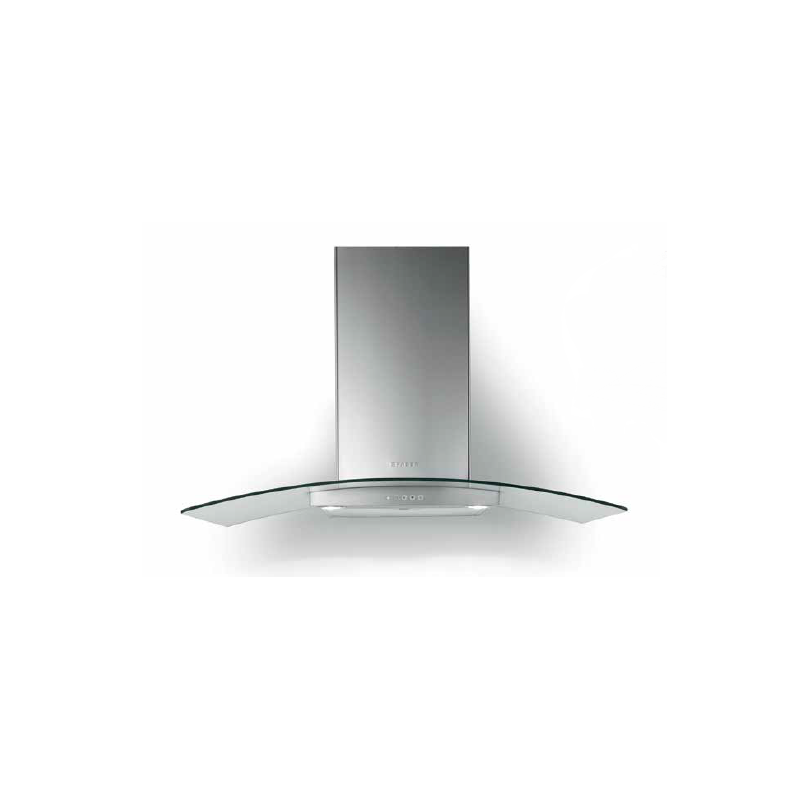 FABER 325.0617.051 Cappa a parete RAY SRM LED X/V NS A90 420m³/H classe C acciaio inox/vetro