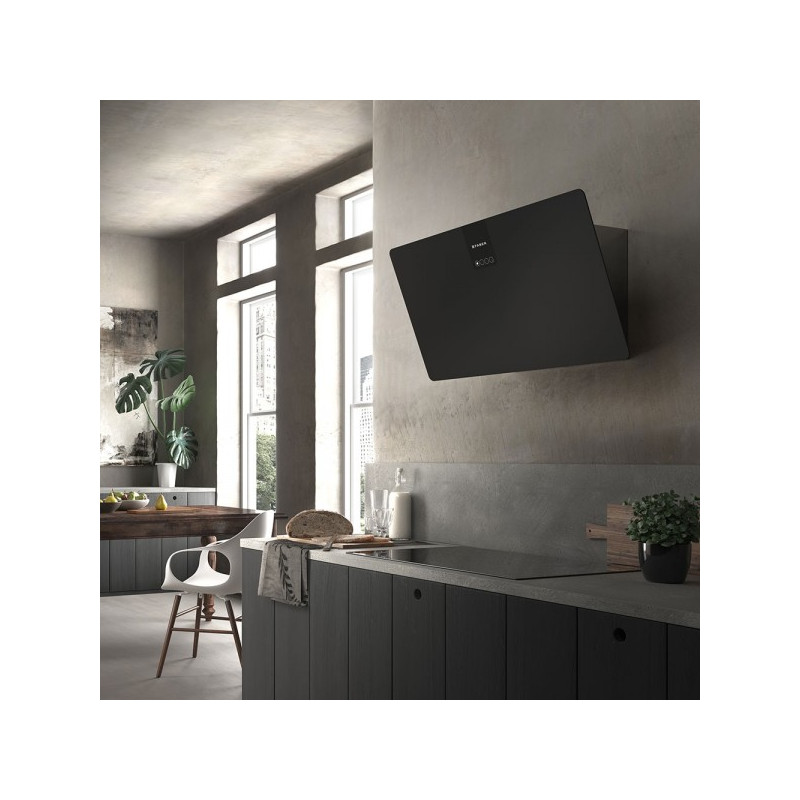 FABER 330.0597.526 Cappa Cucina Parete 80 Cm SOFT EDGE NERO INGO A80 - Nero