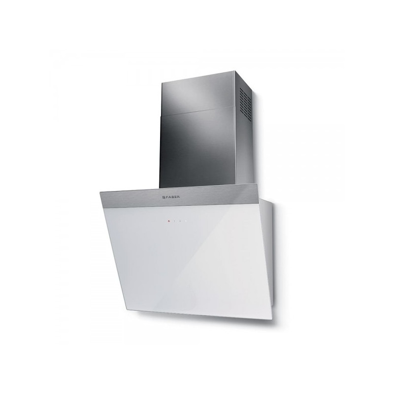 FABER 330.0612.371 Cappa Parete 80 cm DAISY + WH A80 - Touch control - Vetro bianco