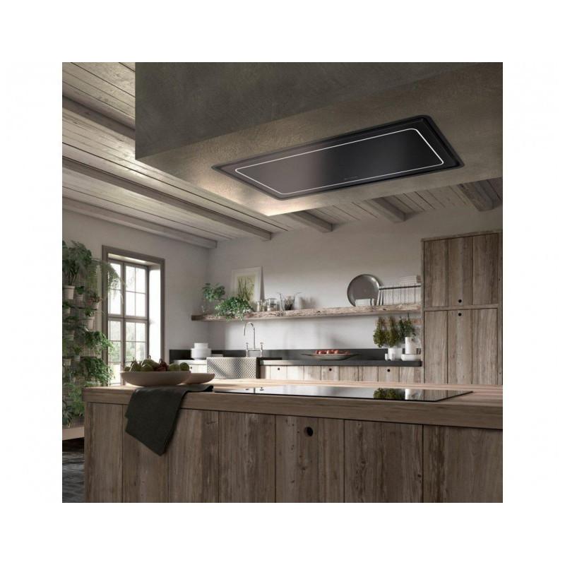 FABER 350.0663.963 Cappa Da Soffito HIGH-LIGHT BK MATT KL A91/2 90 Cm 700m3/h Classe A+  nero Opaco