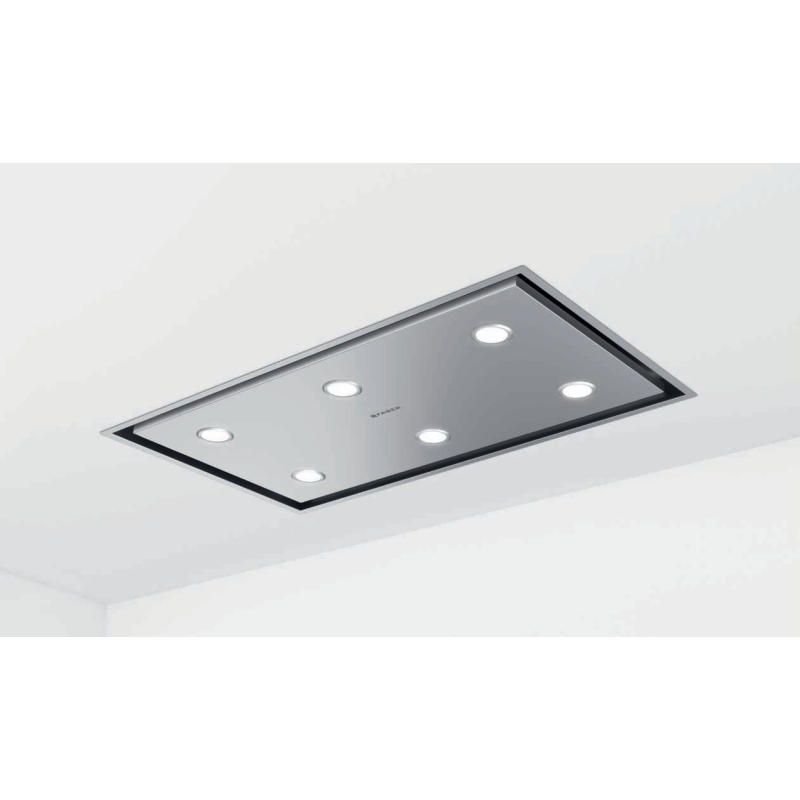 FABER 350.0679.871 Cappa da soffito HEAVEN BRIGHT A90 X KL sistema K-LINK 900 mm 750m3/h classe A Acciaio inox