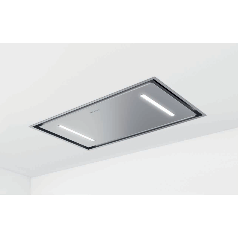 FABER 350.0679.875 Cappa da soffito HEAVEN DUAL LIGHT A90 X FLAT sistema K-LINK 900 mm 720m3/h classe A+  acciaio inox