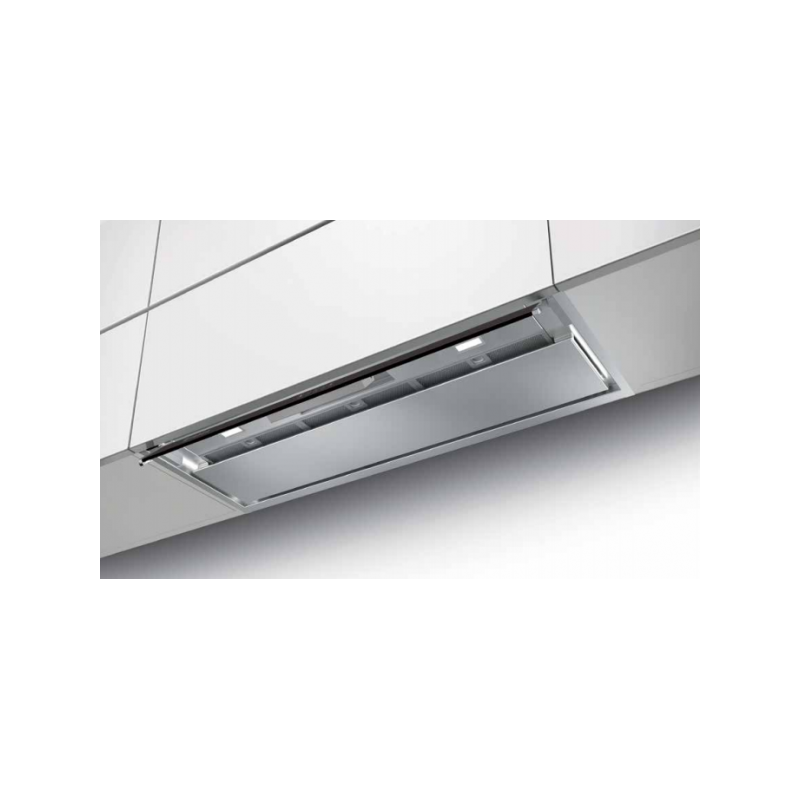 FABER CAPPA ad incasso IN-NOVA TOUCH 305.0611.155 acciaio inox e vetro bianco da 120cm