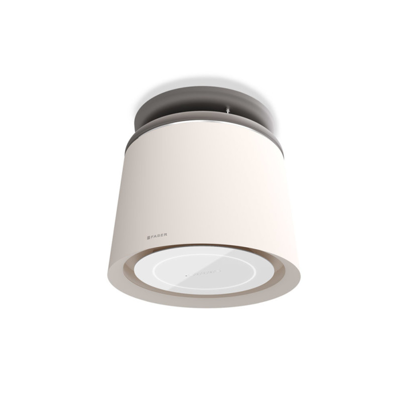 FABER S.p.A. Celine Plus WW/CG Matt Cappa Aspirante A Isola Bianco 610 M³/h