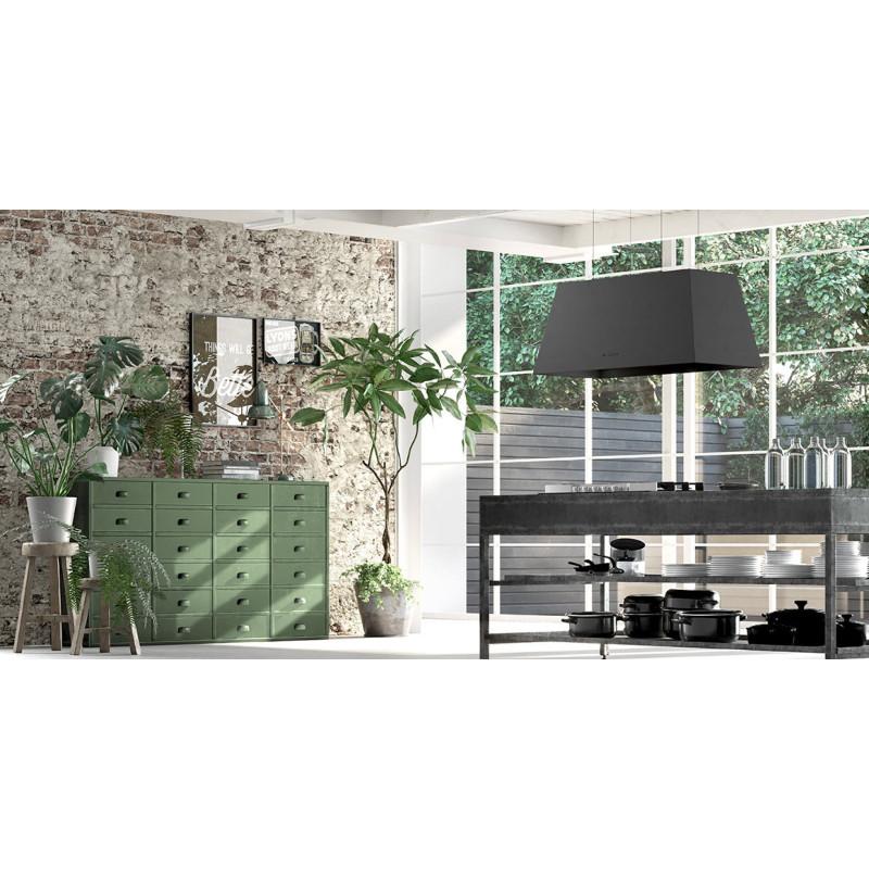 FABER S.p.A. Chloè XL Isola Cappa Aspirante A Isola Nero 570 M³/h C