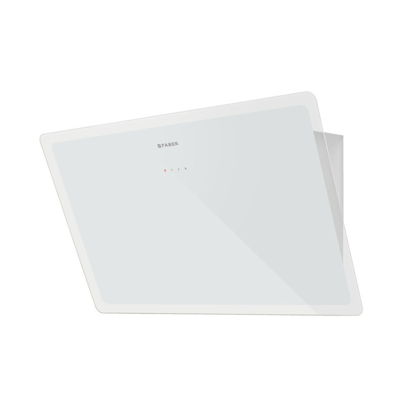 FABER S.p.A. Glam-Light A80 WH/GL Evo Cappa aspirante a parete Bianco 720 m³/h A+