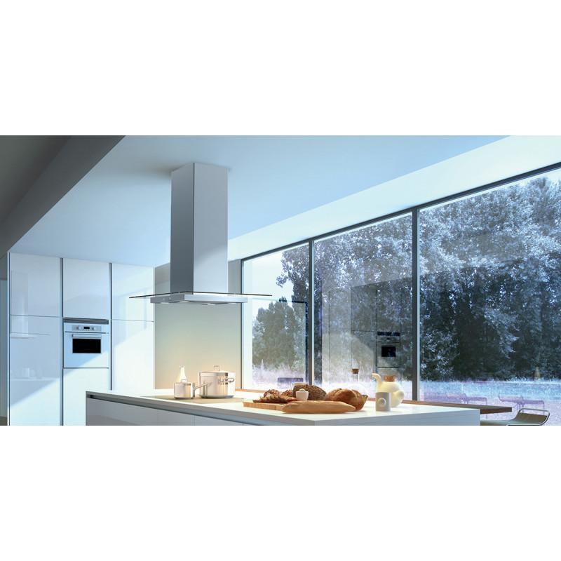 FABER S.p.A. GLASSY ISOLA/SP Cappa Aspirante A Isola Acciaio Inox 700 M³/h B
