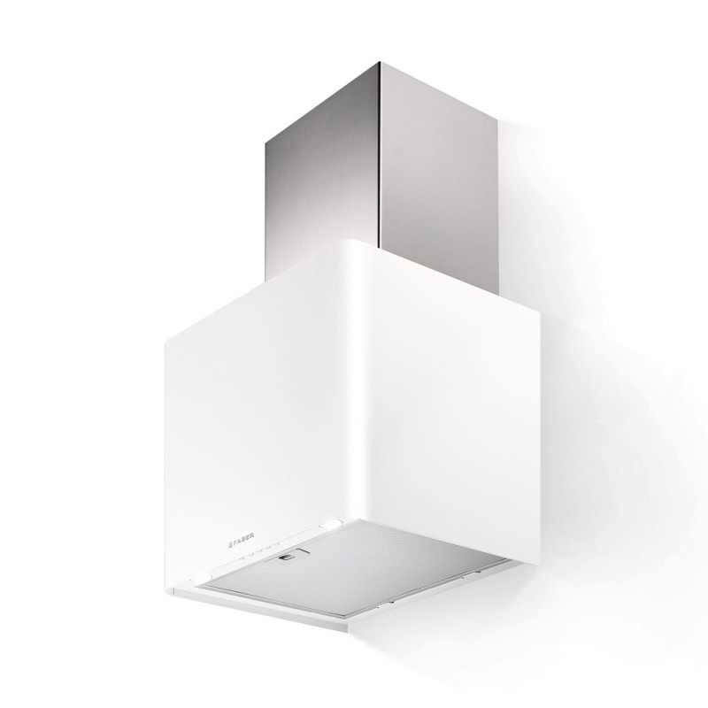 FABER S.p.A. Lithos EG6 WH Led A45 Cappa aspirante a parete Bianco 580 m³/h C