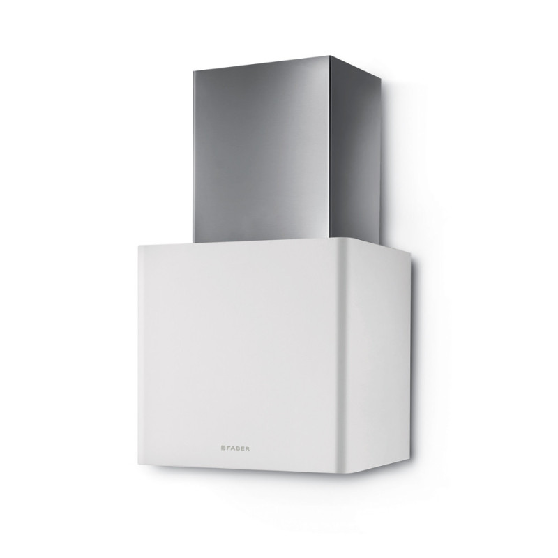 FABER S.p.A. Lithos EG6 WH Matt LED A45 Cappa Aspirante A Parete Bianco 580 M³/h C