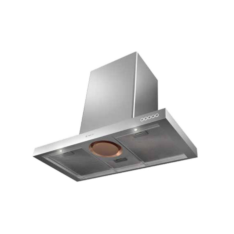 FABER S.p.A. LUFT X A90 Cappa aspirante a parete Argento 720 m³/h