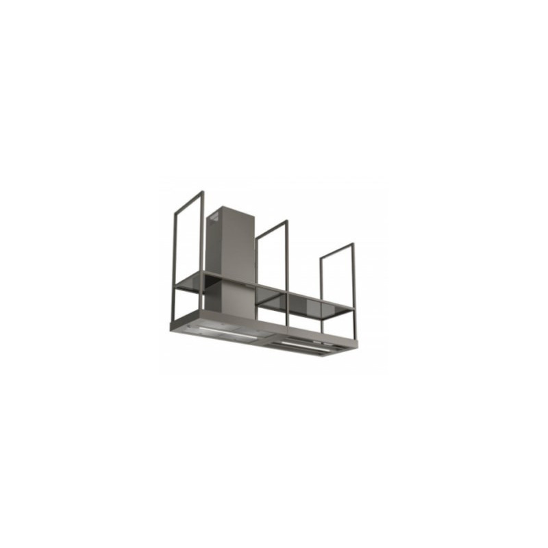 FABER S.p.A. T-Shelf EV8 Titanium Matt A180 Cappa aspirante a isola Titanio 700 m³/h C